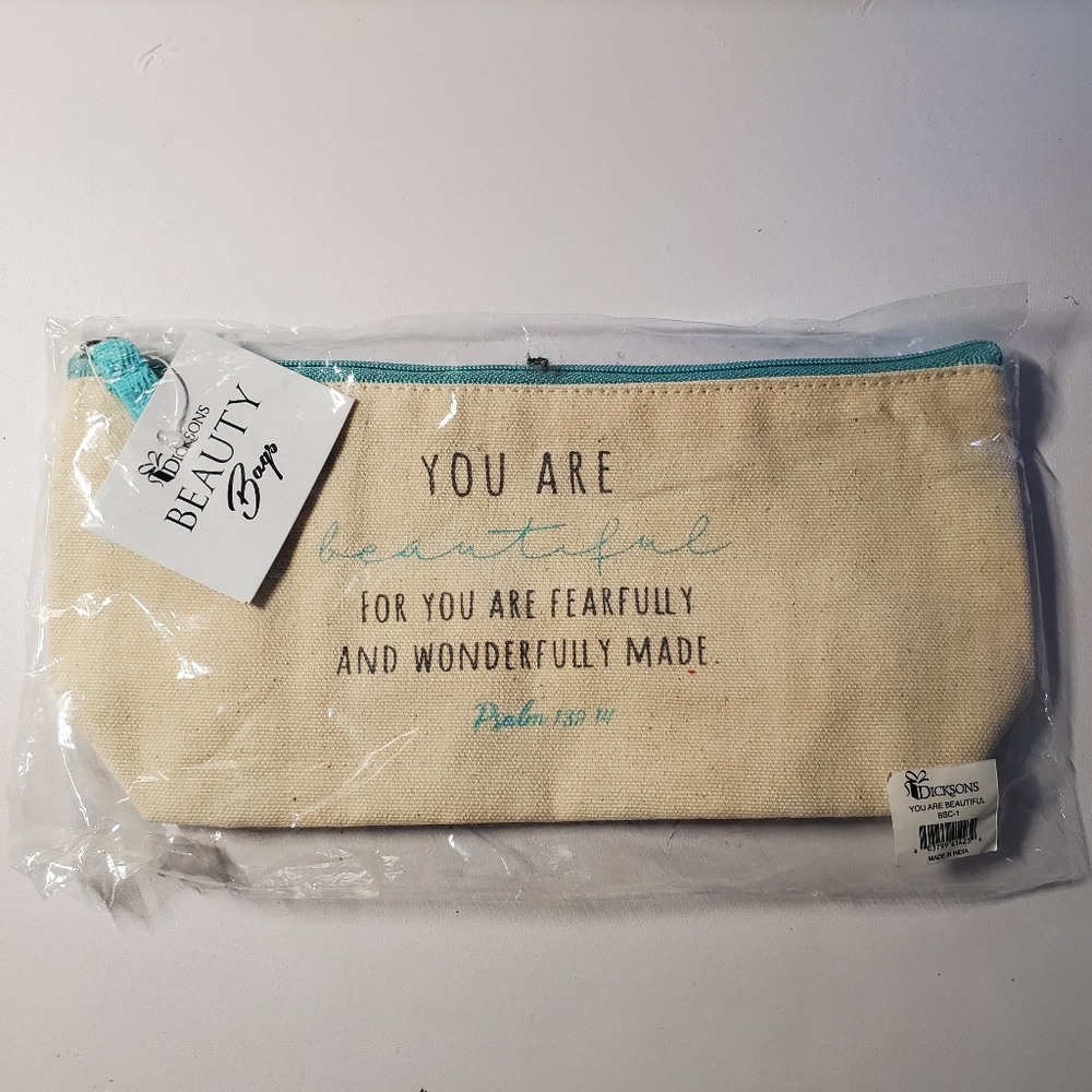 Dicksons Beauty Bags For You Are Fearfully & Beautifully Made Canvas Bag